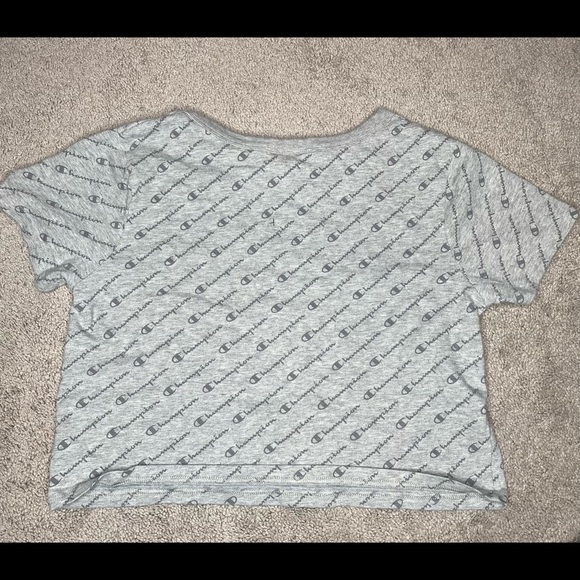 Champion logo crop t shirt - Picture 2 of 2